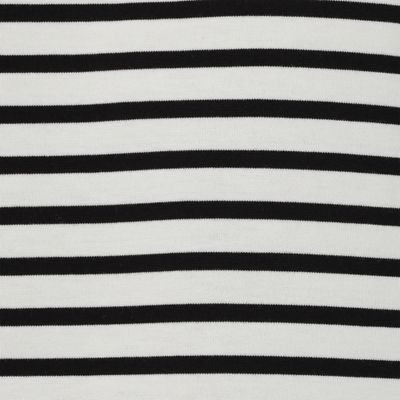 【２２ｆａｂｒｉｃ】リボンコレクター／ボーダーカットソー（８２１２３５０２Ａ）