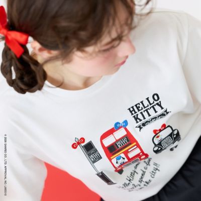新品★レア Paola Frani ハローキティ Tシャツ サンリオ ハローキティ Tシャツ(L) ブラック アパレル 日本製 Sanrio