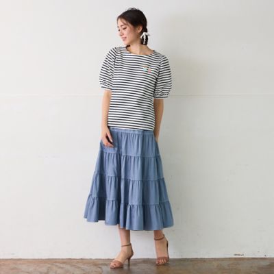【２２ｆａｂｒｉｃ】マイコーデカットソー（８２１２５４０１）