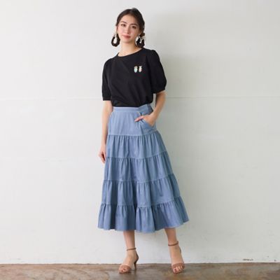 【２２ｆａｂｒｉｃ】マイコーデカットソー（８２１２５４０１）