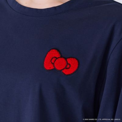 HELLO KITTY】 ハローキティ サガラ刺繍ロングスリーブ