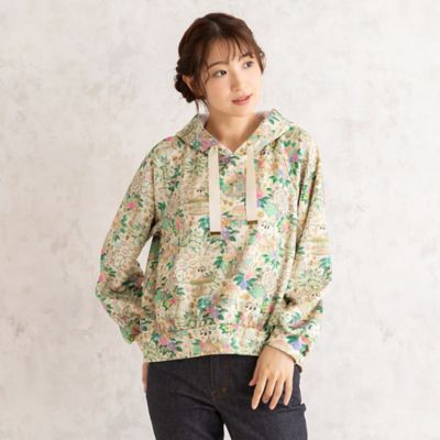 【２２ｆａｂｒｉｃ】デコレーションパーク／ボアパーカー（８２１２６４０３）