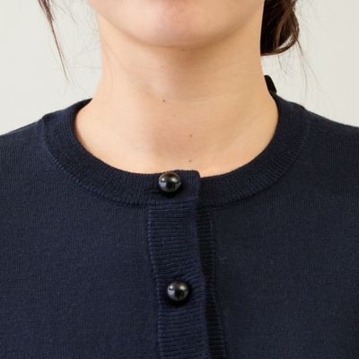 ねこ刺繍ニットカーディガン（82136501） | Rose Tiara (Women