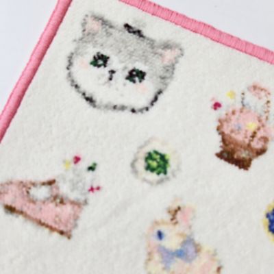 シェニール織ハンカチ（８２１６５４０１）