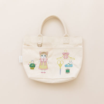 ＜Rose Tiara (Women/大きいサイズ)＞【２２ｆａｂｒｉｃ】ミニトートバッグ（８２１８１４０２）