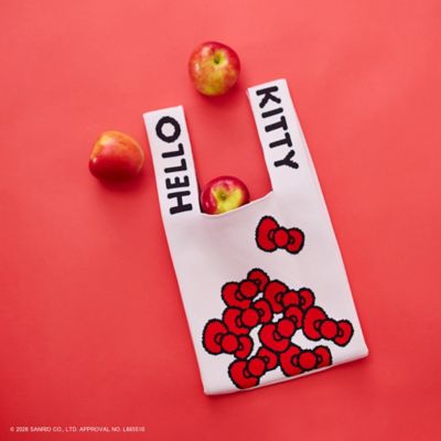 HELLO KITTY】 ハローキティ ニットバッグ