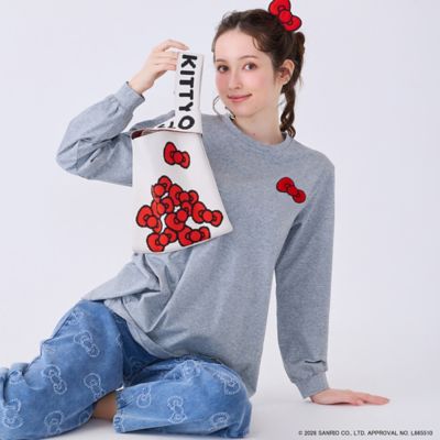 HELLO KITTY】 ハローキティ ニットバッグ