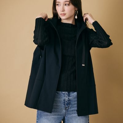 サイドタックフード付きジレ（83005501） | Rose Tiara (Women