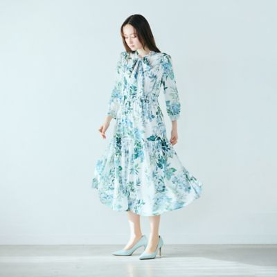 アジサイプリントワンピース（83011604） | Rose Tiara (Women