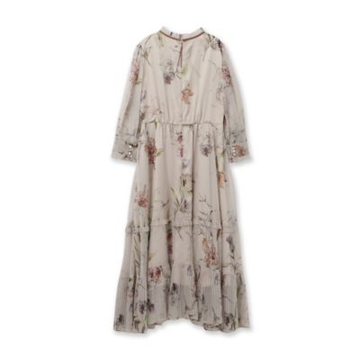 【大人百花掲載】ボタニカルプリントワンピース（８３０１２５０１）