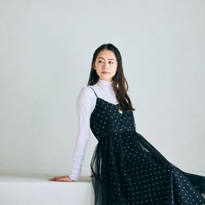 ドット柄 チュール キャミソール クロシェ レース ドレス 楽天市場】fashion box ビスチェ チュール トップス レディース