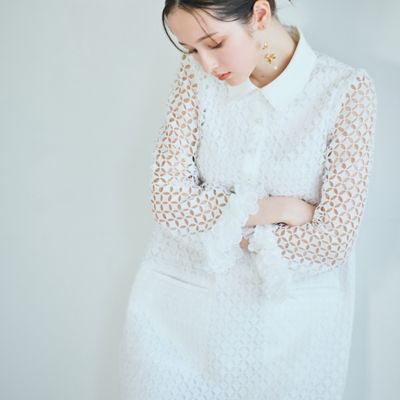 ＜Rose Tiara (Women/大きいサイズ)＞ラグジュアリーレースワンピース（８３０１２６０１）