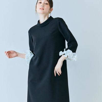 プリーツフラワー付きワンピース（83012604） | Rose Tiara