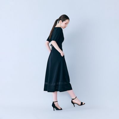 ＜Rose Tiara (Women/大きいサイズ)＞美シルエットニットワンピース（８３０１２６０６）