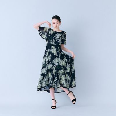 ミモザプリントワンピース（83012608） | Rose Tiara (Women
