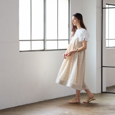 未使用 キャバン シャイニーツイルポリエステル キャミソールワンピース - メルカリ