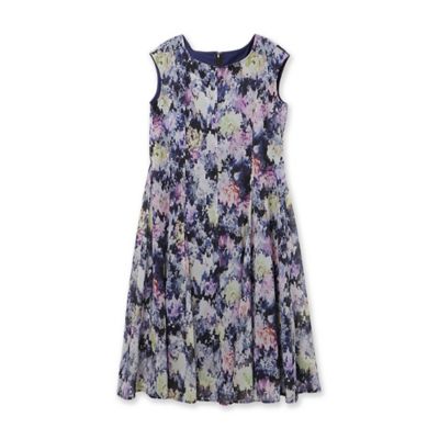 モザイクフラワープリントワンピース（83013604） | Rose