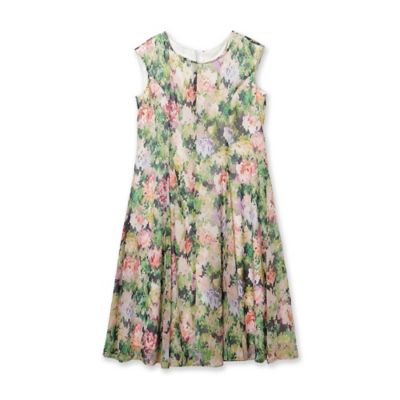 モザイクフラワープリントワンピース（83013604） | Rose