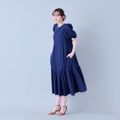 バックリボンフレアワンピース（83013605） | Rose Tiara