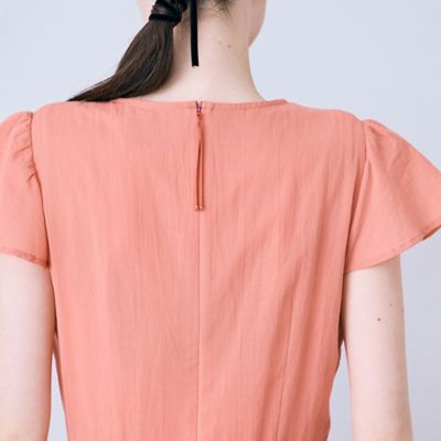 ピンタック綿シフォンワンピース（83013606） | Rose Tiara