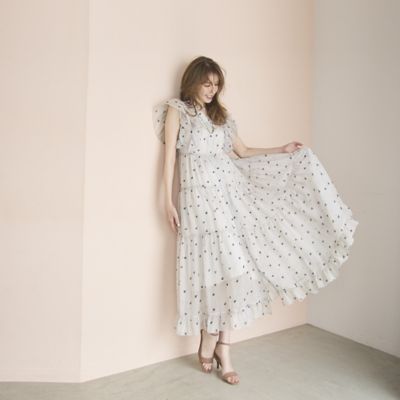 モデル美香×Audie a Muses】ハートプリントティアード