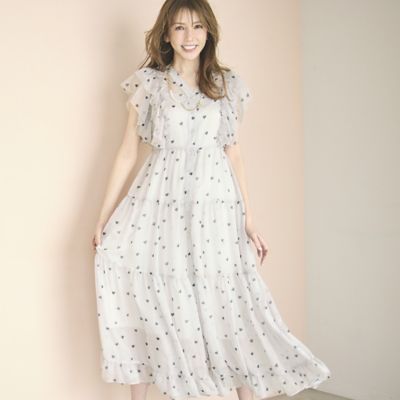 モデル美香×Audie a Muses】ハートプリントティアード