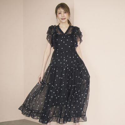 モデル美香×Audie a Muses】ハートプリントティアード