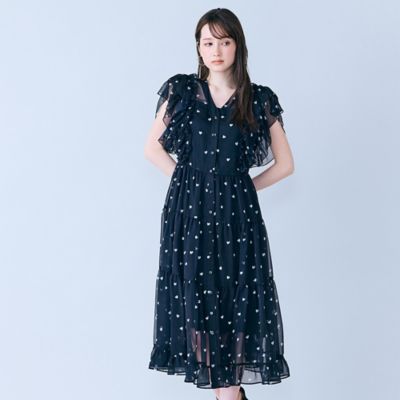 モデル美香×Audie a Muses】ハートプリントティアード
