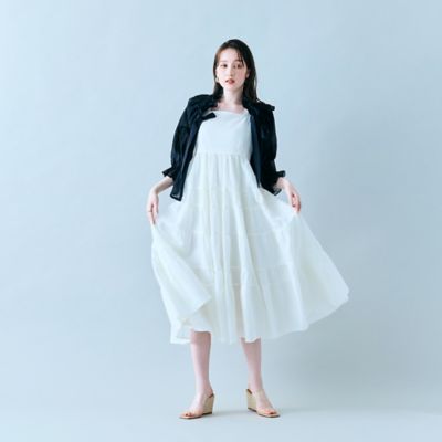 ランダムプリーツティアードワンピース（83014502） | Rose