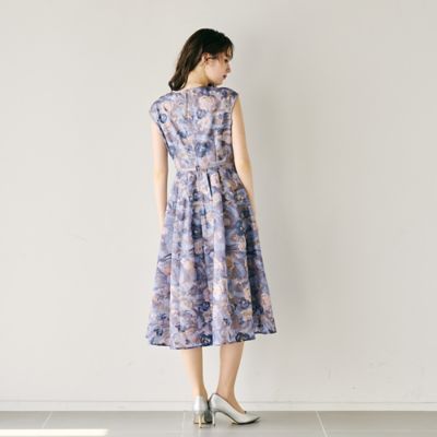 アールヌーボー調刺繍ワンピース（83015501） | Rose