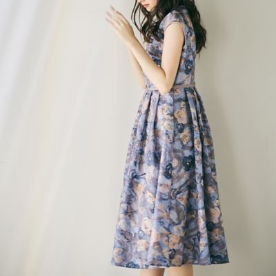 アールヌーボー調刺繍ワンピース（83015501） | Rose