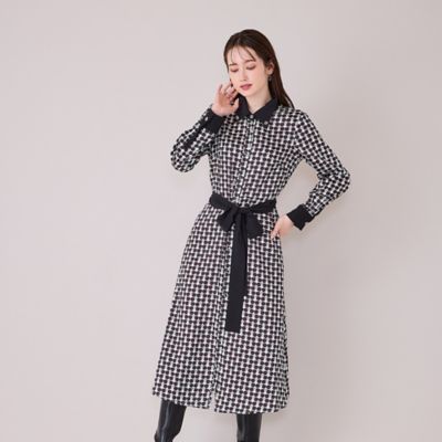 モデル美香着用】幾何チェリープリントワンピース（83015611
