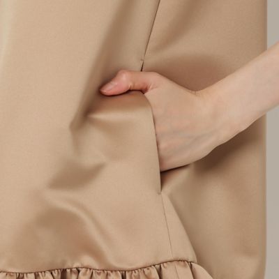 バックリボンボリュームワンピ―ス（８３０１６４０３）