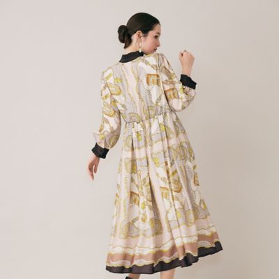 ジュエリープリントワンピース（83016501） | Rose Tiara