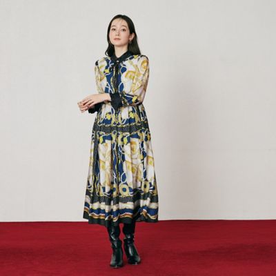 ジュエリープリントワンピース（83016501） | Rose Tiara