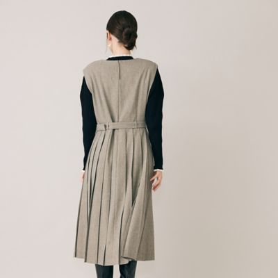 トラッド風プリーツワンピース（83016503） | Rose Tiara