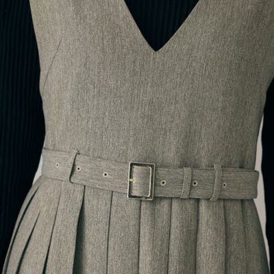 トラッド風プリーツワンピース（83016503） | Rose Tiara