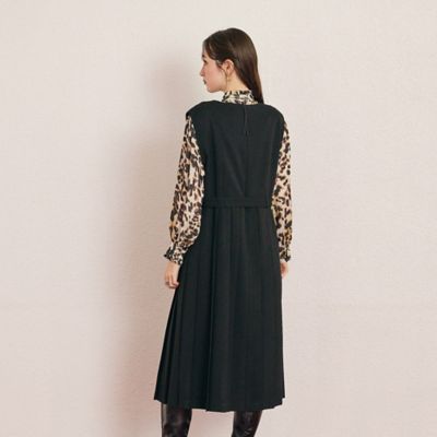 トラッド風プリーツワンピース（83016503） | Rose Tiara