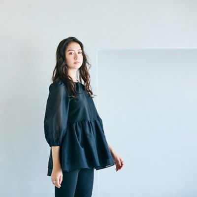 フロントノット＆異素材プルオーバー（８３０３１５０８）
