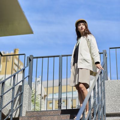 コクーンボリュームブルゾン（８３０３２４０１）