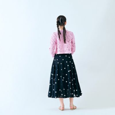 レースノーカラーブラウス（８３０３２５２０）
