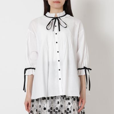 リネンタックブラウス（８３０３３４０５）