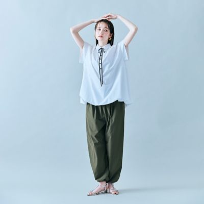 人気のため追加】パールスタッズカーブデニム