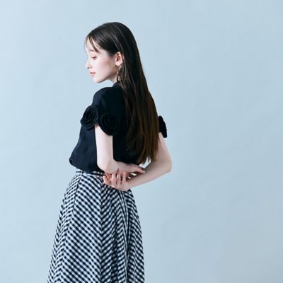 フラワースリーブブラウス（８３０３３５０７）