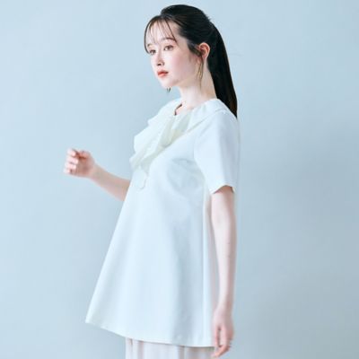 胸元ラッフルフリルブラウス（83033514） | Rose Tiara