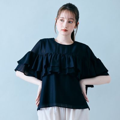 Rose Tiara (Women/大きいサイズ)/ローズティアラ(大きいサイズ) ティアードスリーブブラウス(83033515)
