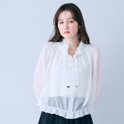 ライトメッシュブルゾン（83033613） | Rose Tiara (Women