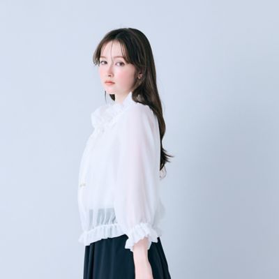 ライトメッシュブルゾン（83033613） | Rose Tiara (Women
