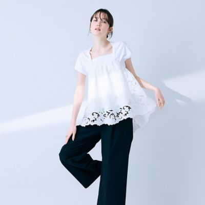フラワーレースキャミソール（83033615） | Rose Tiara (Women