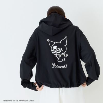 KUROMI】クロミ プリントラッシュガード素材パーカー